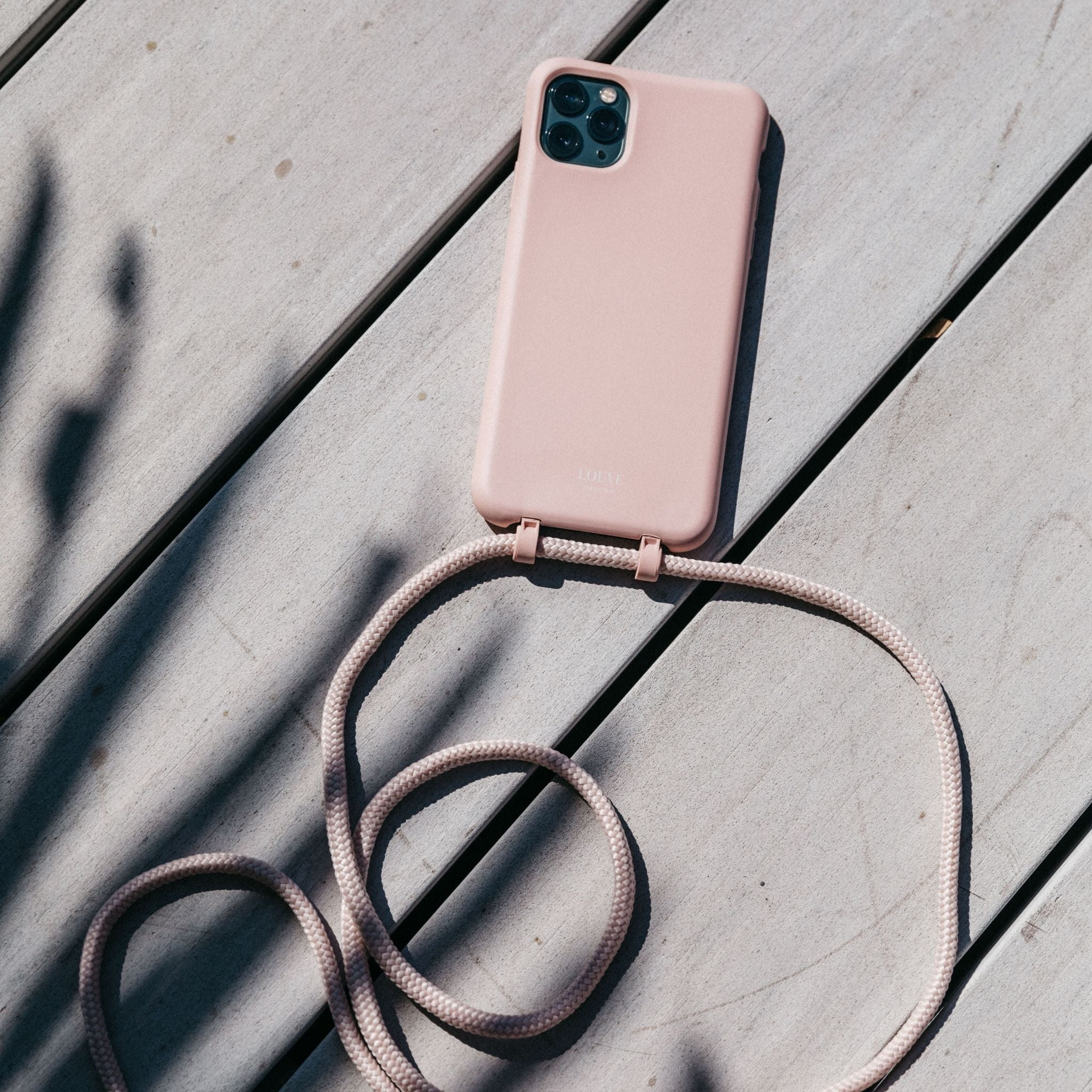 Dusty Pink Crossbody Phone Strap - Image 13