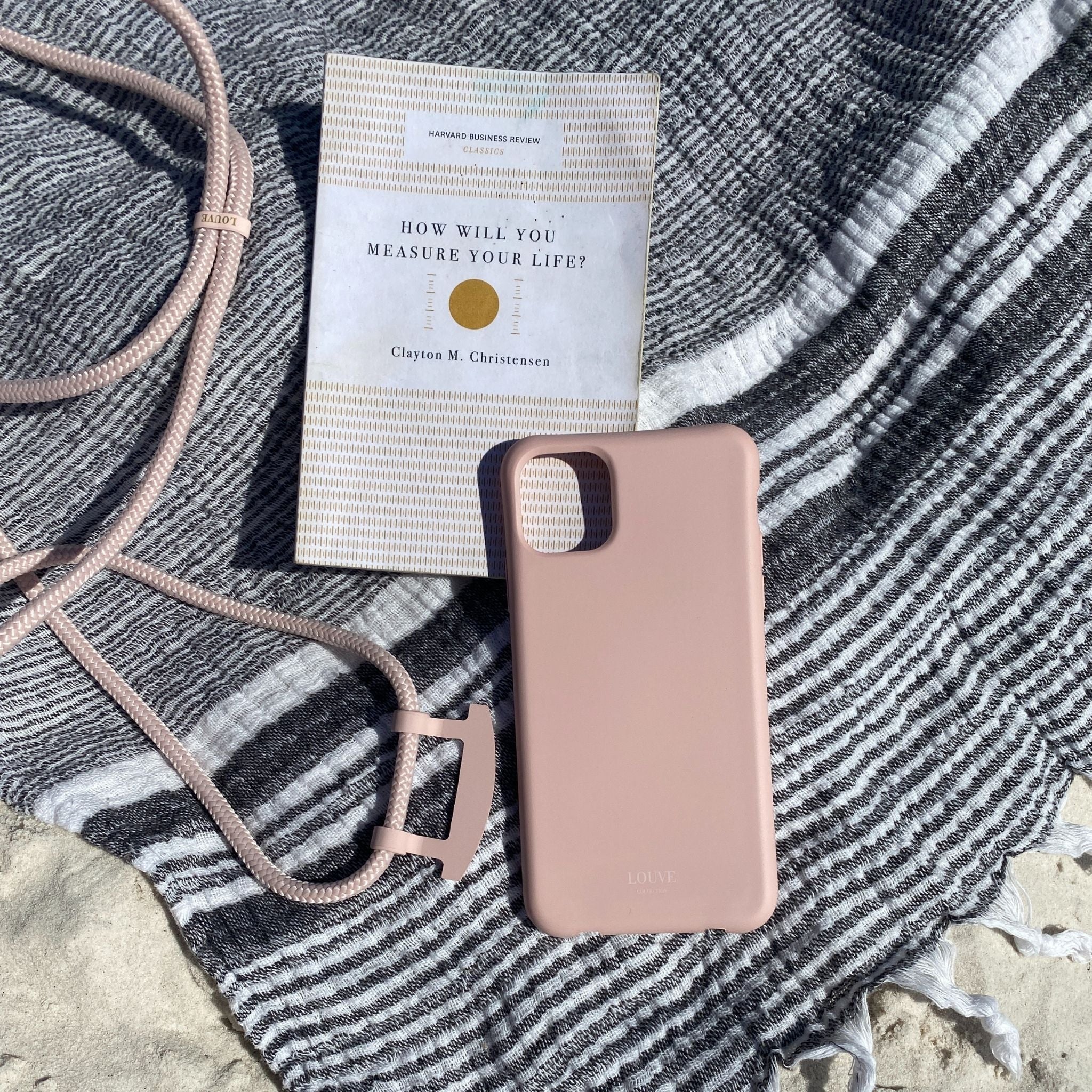 Dusty Pink Crossbody Phone Strap - Image 14