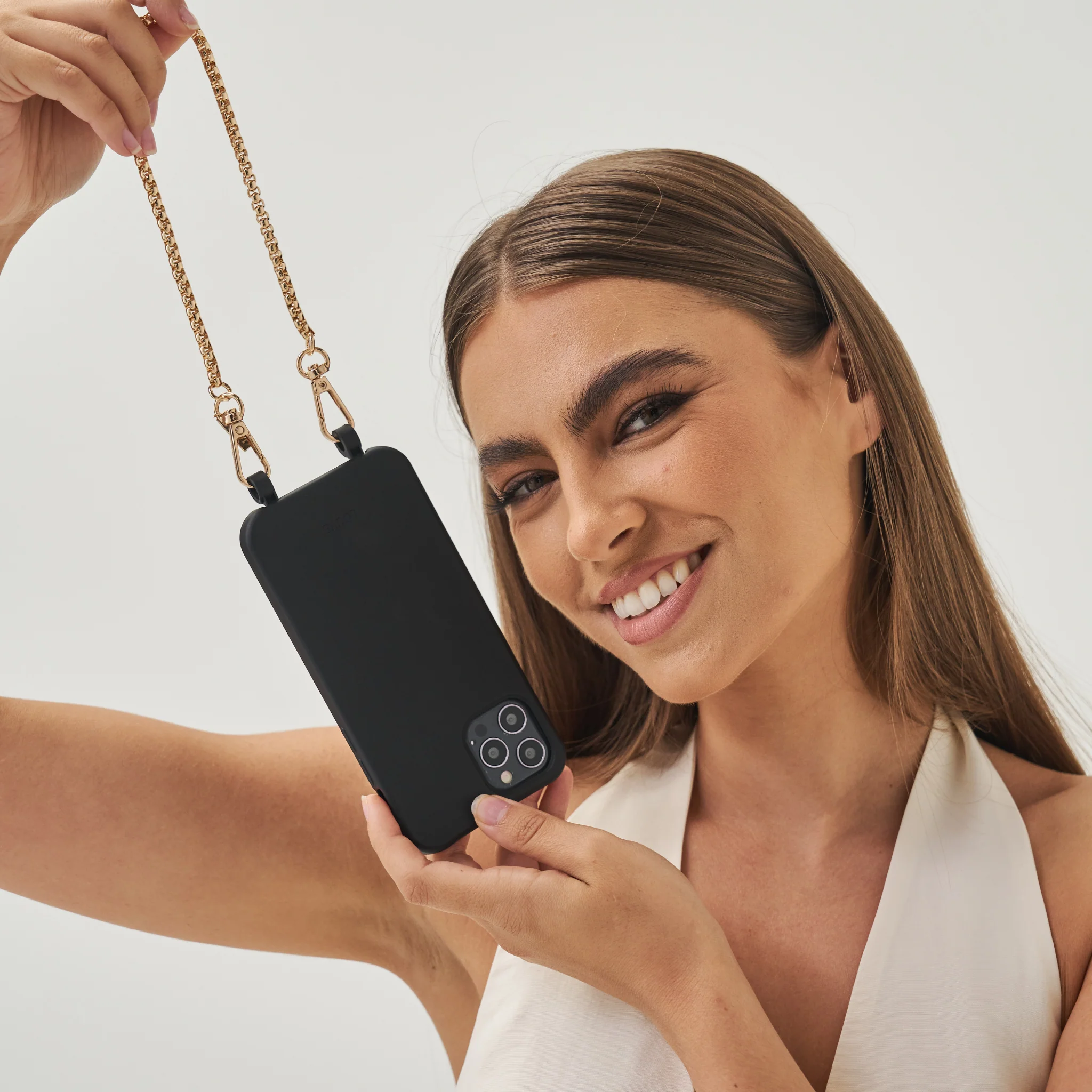 Gaia Gold-Plated Phone Wristlet - Image 28