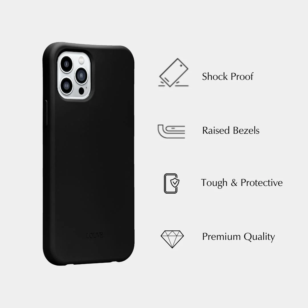 Black Phone Case + Gaia Gold-Plated Chain - Image 6