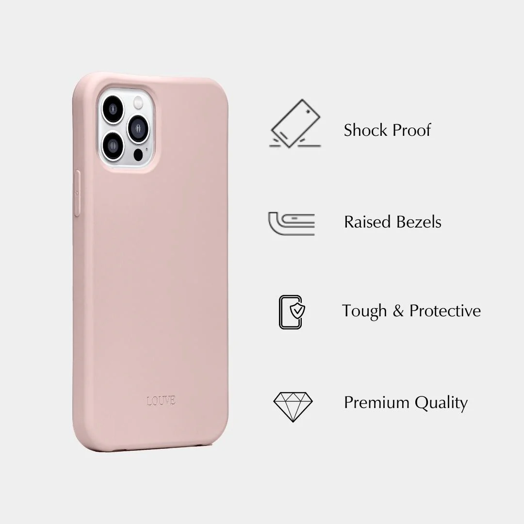 Dusty Pink Crossbody Phone Case - Image 8